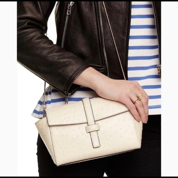 NWT Kate Spade Riverside Street Ostrich - Picture 2 of 4